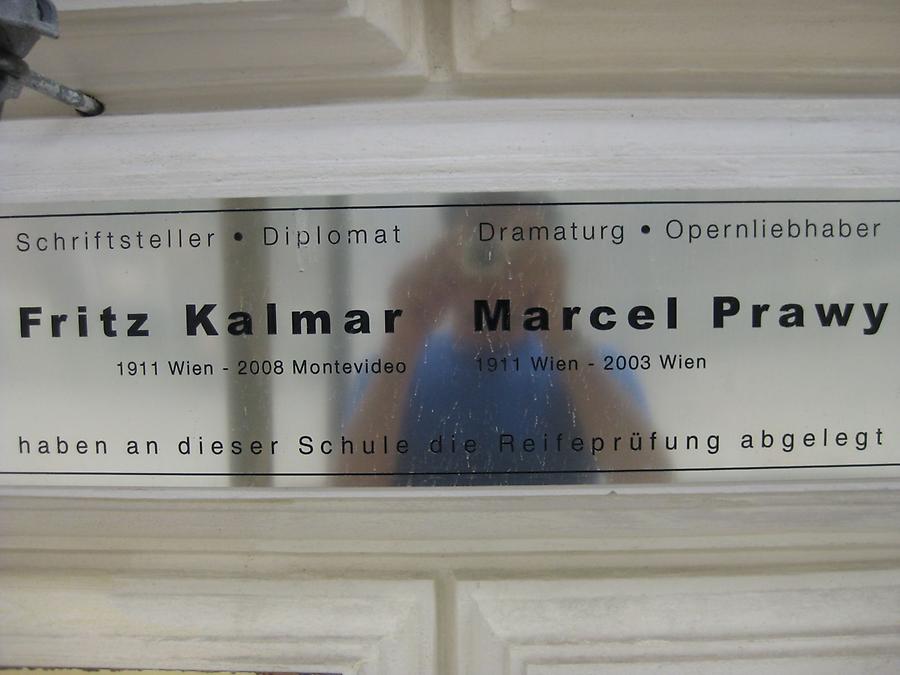 Fritz Kalmar- und Marcel Prawy Gedenktafel