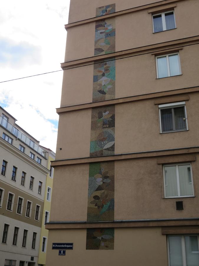 Pernerstorfergasse 1- Wandmosaike