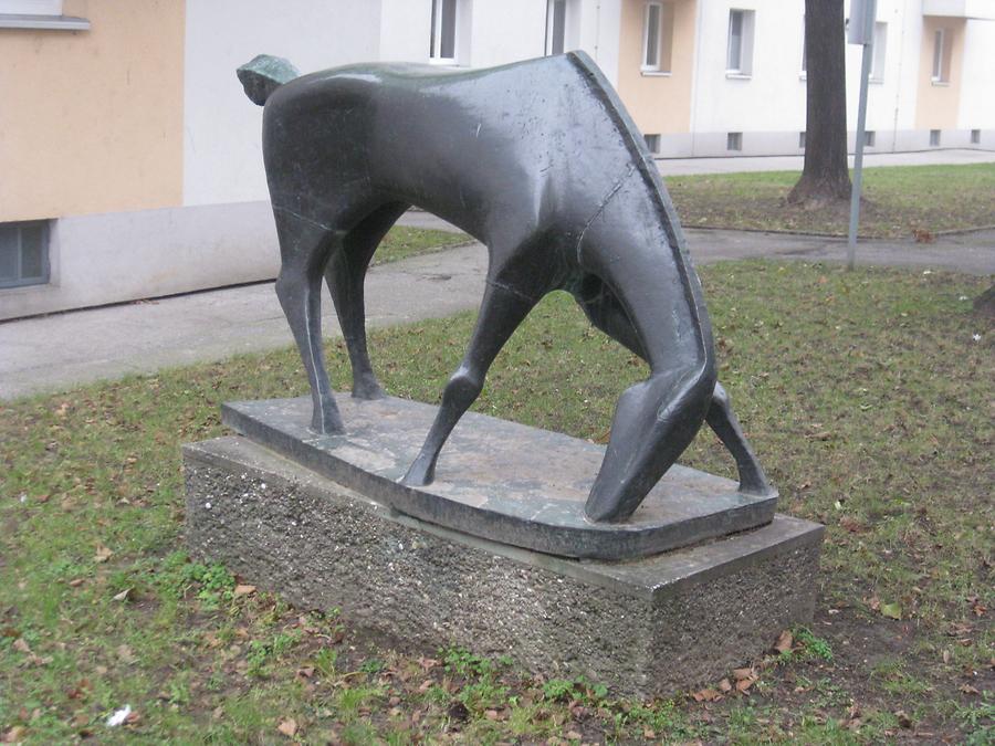 Plastik 'Pferd' von Alois Heidel 1951