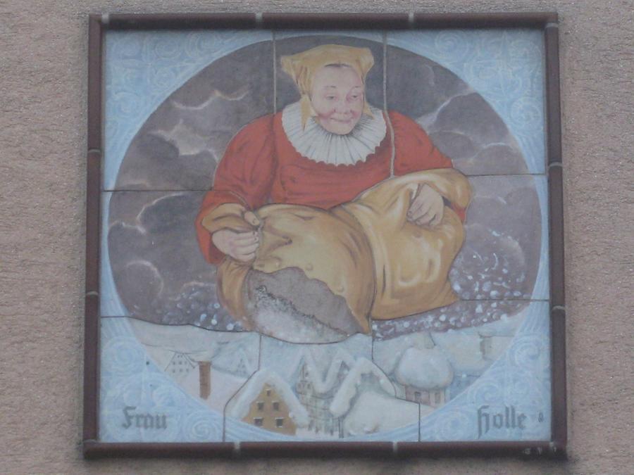 Keramik 'Frau Holle' 1933