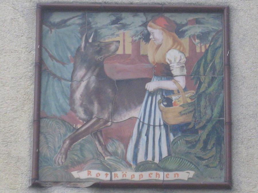 Keramik 'Rotkäppchen' 1933