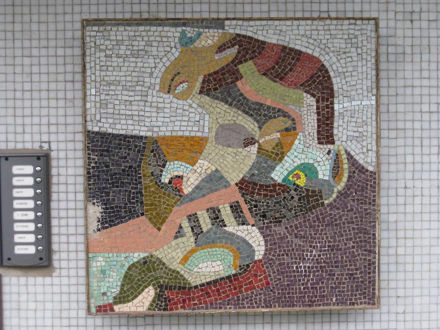 Mosaik-Hauszeichen von Gerhard Gutruf