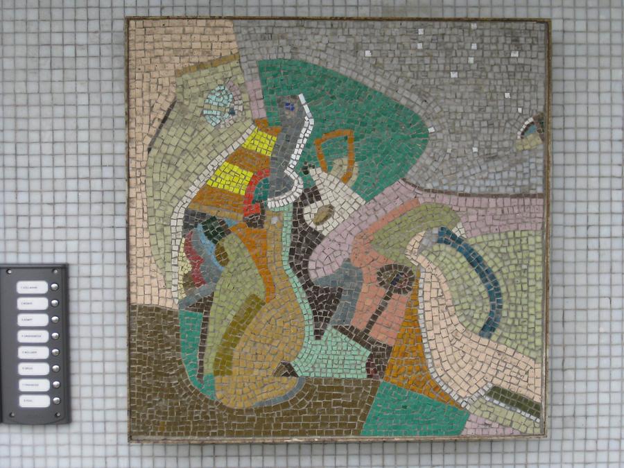 Mosaik-Hauszeichen von Gerhard Gutruf