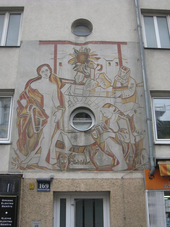 Sgraffito (3) | 10. Bezirk | Bilder aus Wien | Bilder im Austria-Forum