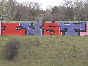 Graffito 'Lust'