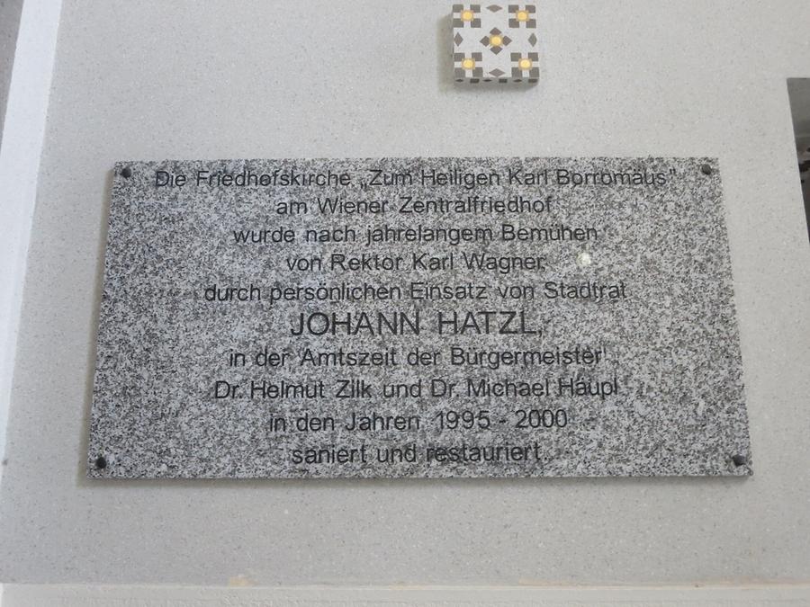 Johann Hatzl Gedenktafel