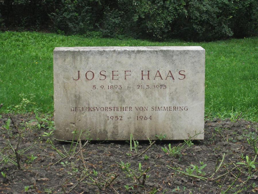 Josef Haas Gedenkstein
