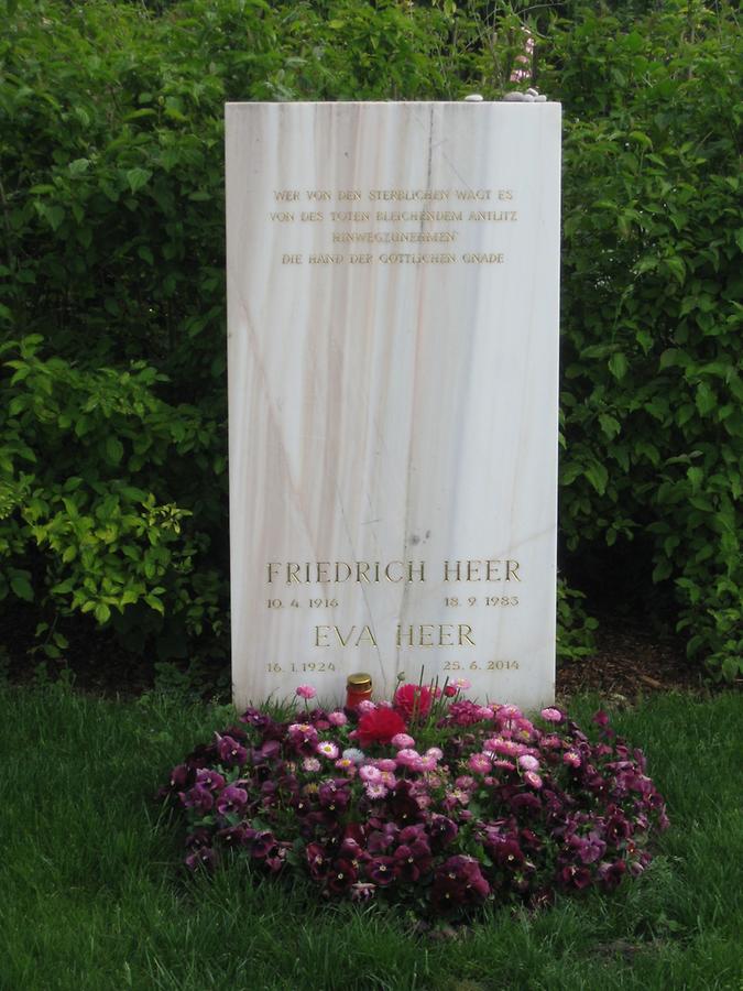 Grab von Friedrich Heer, Kunsthistoriker 1916-1983