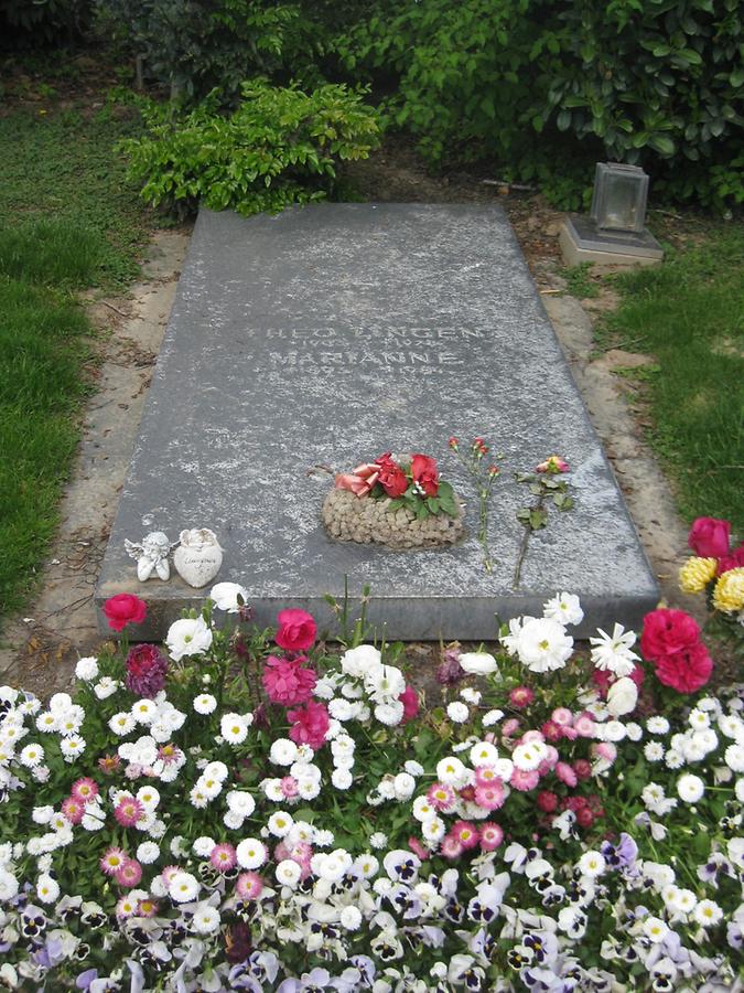 Grab von Theo Lingen, Schauspieler 1903-1979