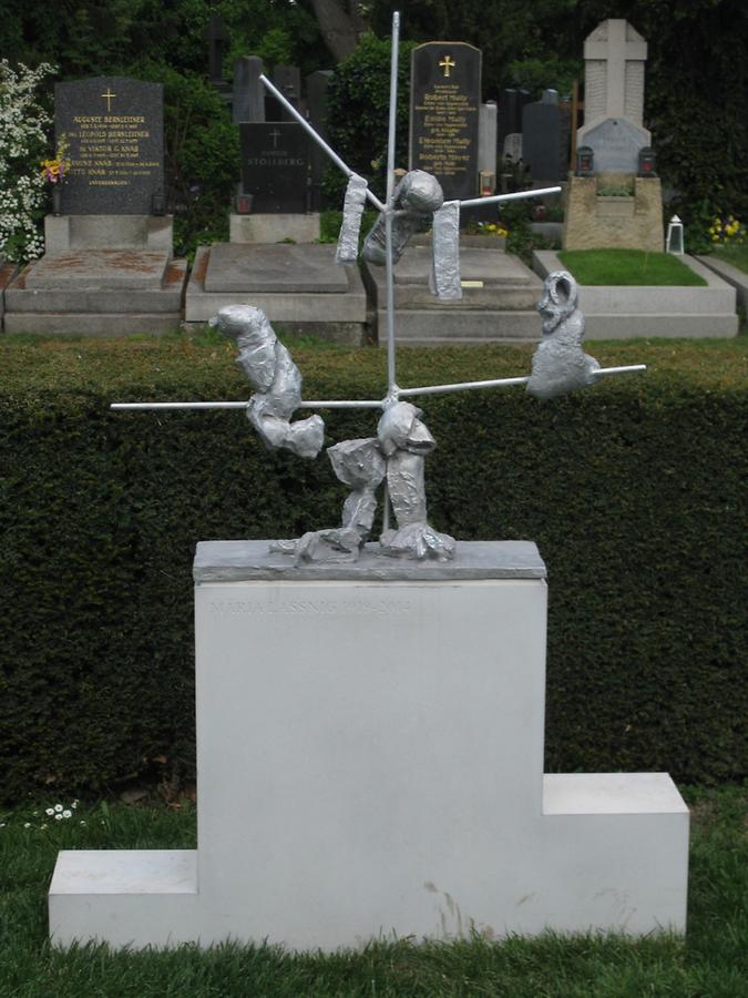 Grab von Maria Lassnig, Malerin 1919-2014
