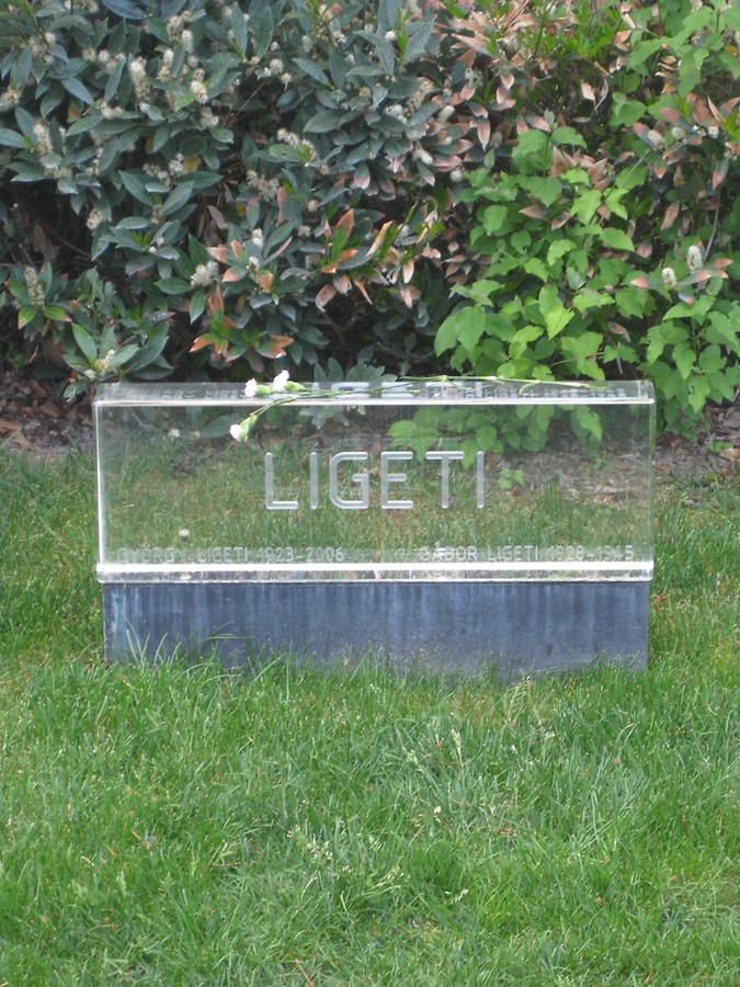 Grab von György Ligeti, Komponist 1923-2006