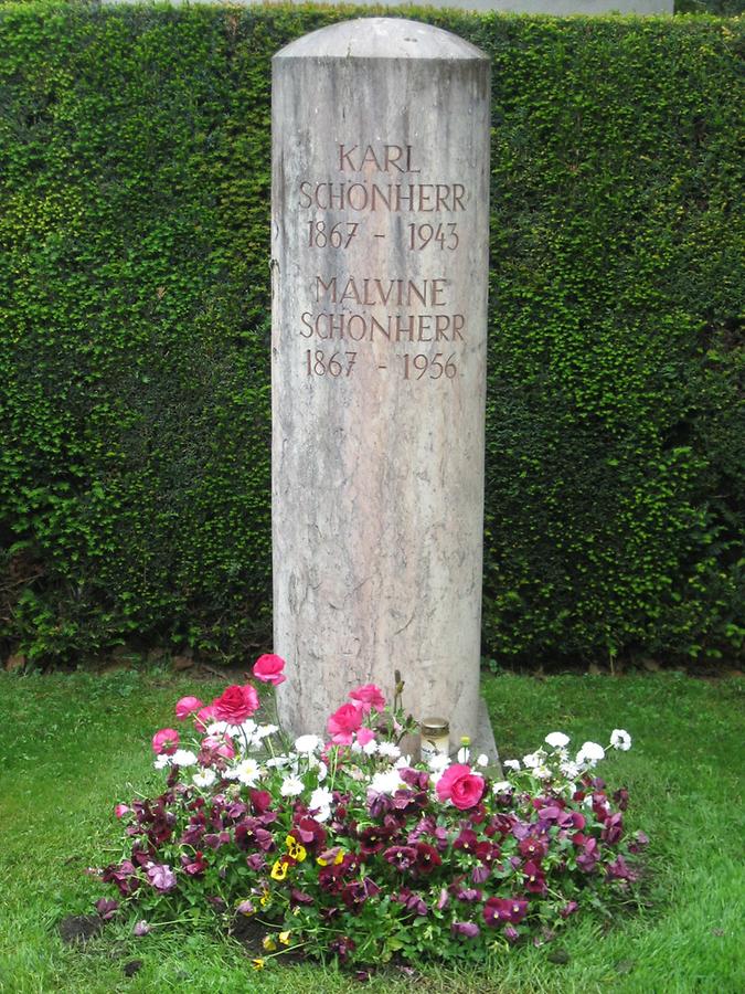 Grab von Karl Schönherr, Dramatiker 1867-1943