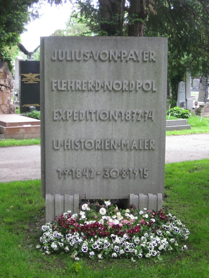 Grab von Julius von Payer, Polarforscher 1842-1915