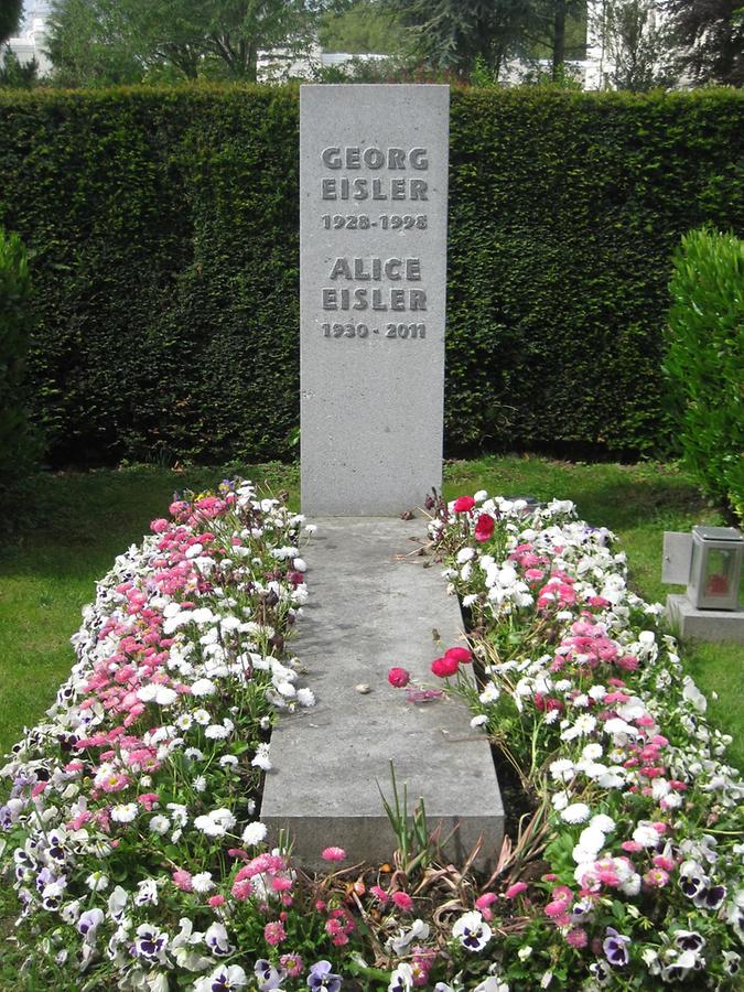 Grab von Georg Eisler, Maler 1928-1998