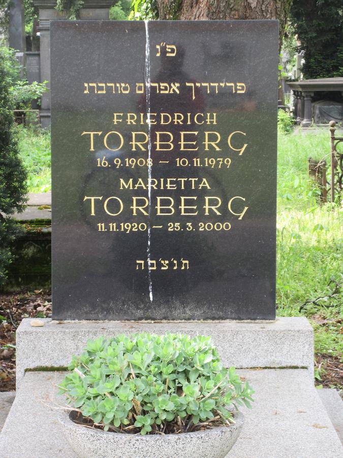 Grab von Friedrich Torberg, Schriftsteller 1908-1979