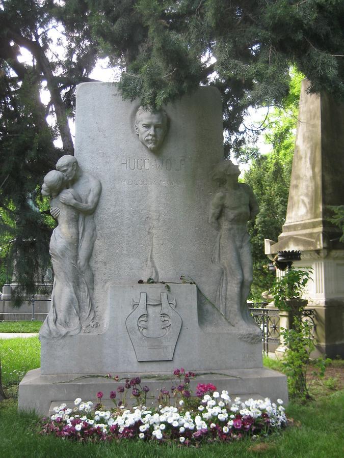 Grab von Hugo Wolf, Komponist 1860-1903