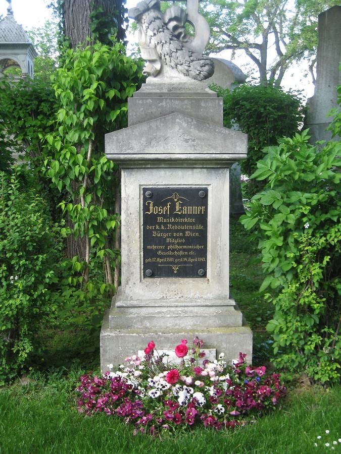 Grab von Josef Lanner, Komponist 1801-1843