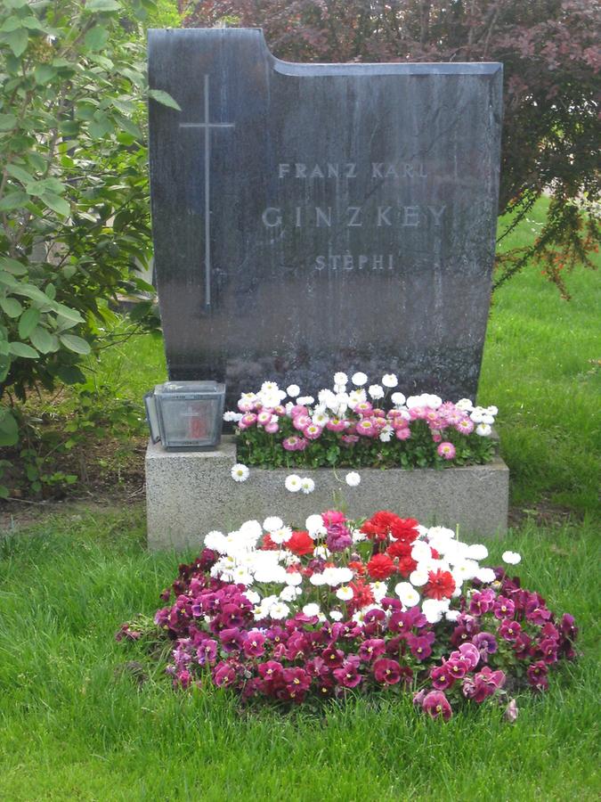 Grab von Franz Karl Ginzkey, Dichter 1871-1963