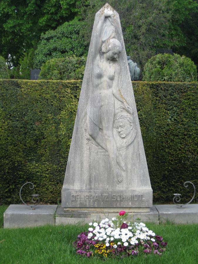 Grab von Franz Schmidt, Komponist 18374-1939