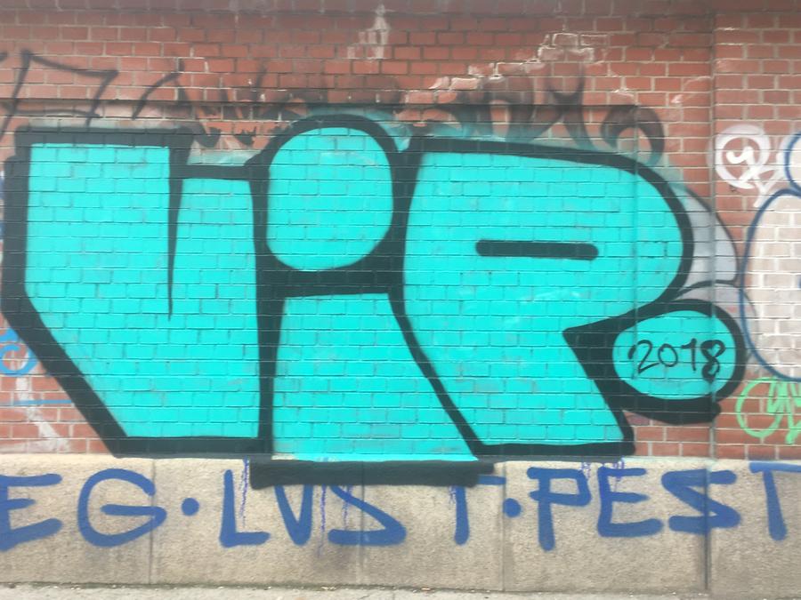 Graffito 'Vip'