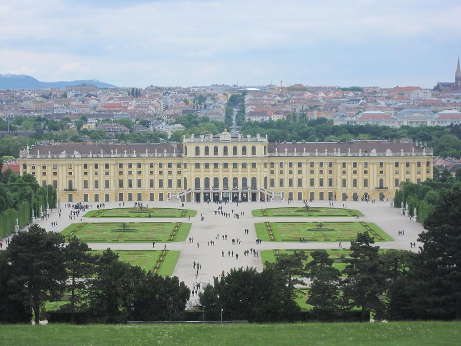 Schloss Schönbrunn Glorietteansicht