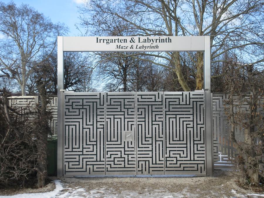 Irrgarten & Labyrinth-Eingang