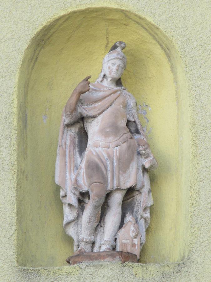 Wandnischenstatue Hl. Florian