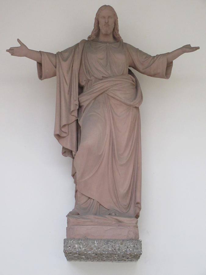 'Christus'-Terrakotta-Statue