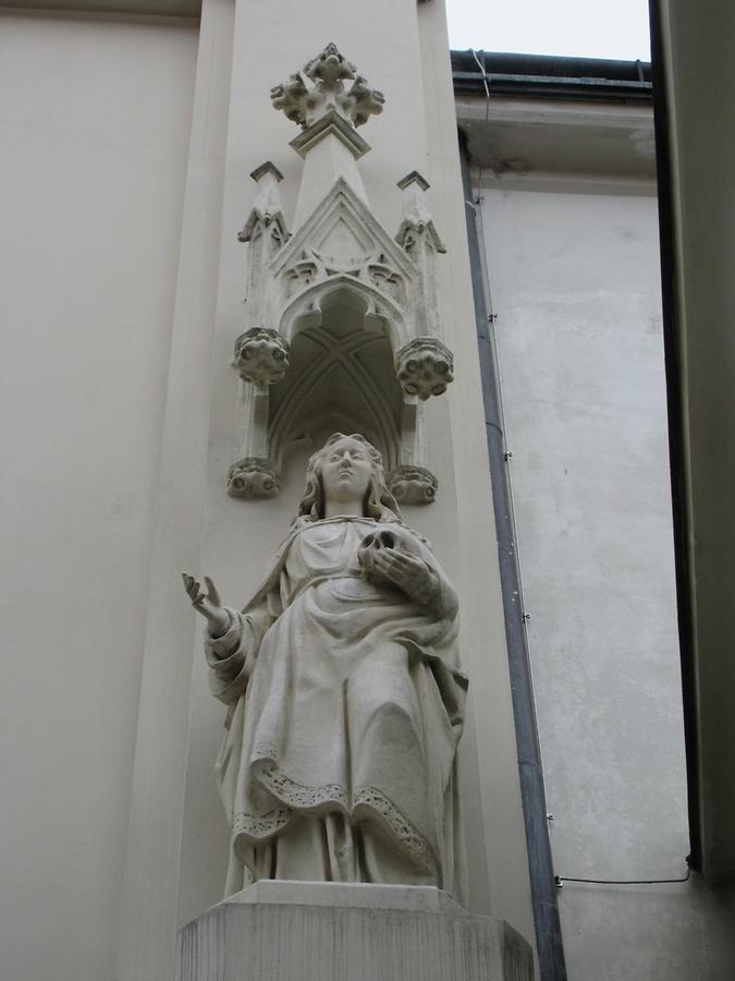 Baldachinfigur Hl. Magdalena von Andreas Habig Baldachinfigur Hl. Magdalena von Andreas Habig