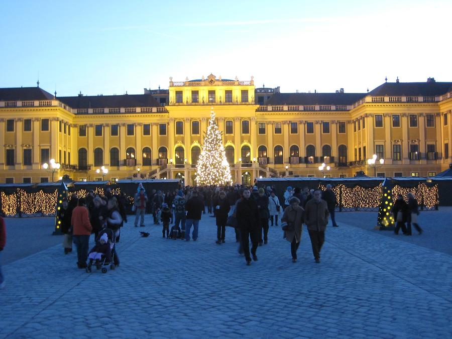 Schloss Schönbrunn und Weihnachtsmarkt