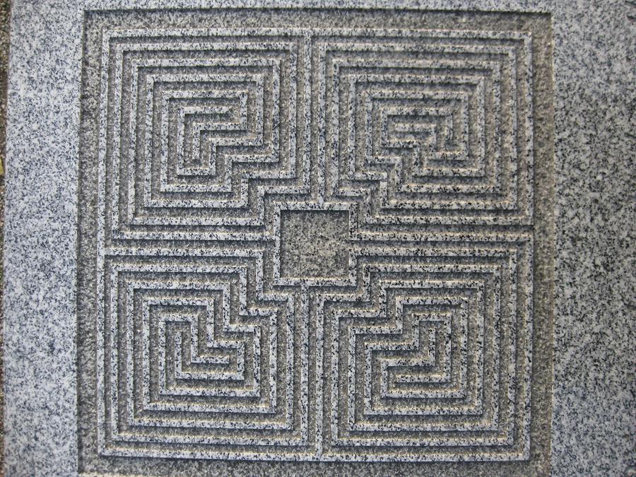Muster 'Römisches Labyrinth'
