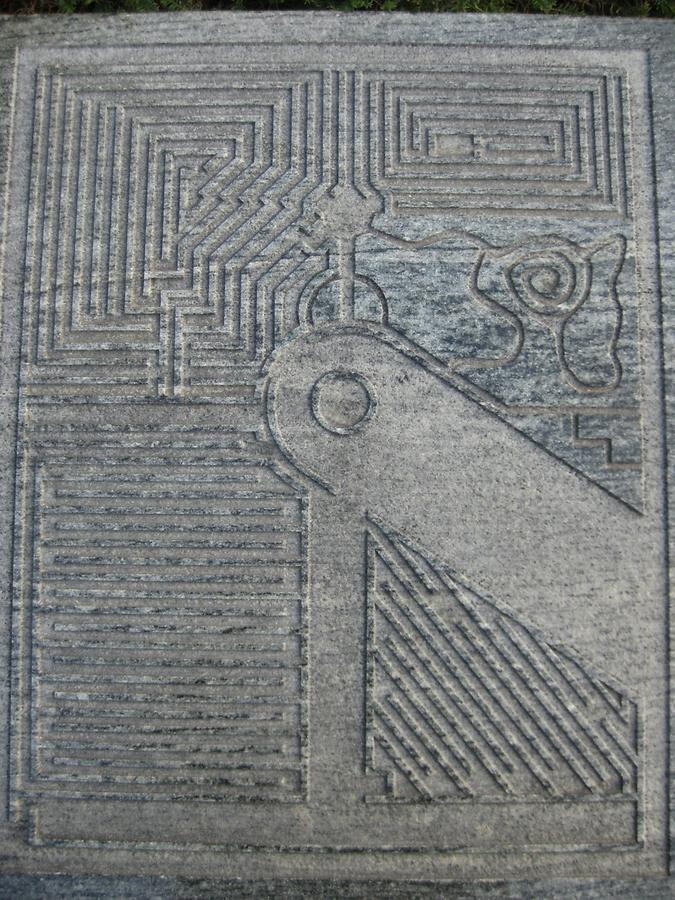 Muster 'Orginal Schönbrunn-Labyrinth'