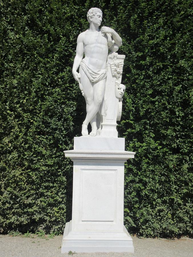 'Herkules' Statue von I. Platzer
