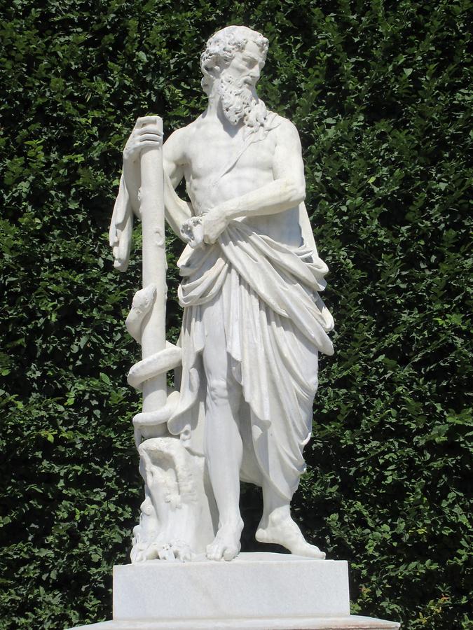'Äskulap' Statue von V. Königer