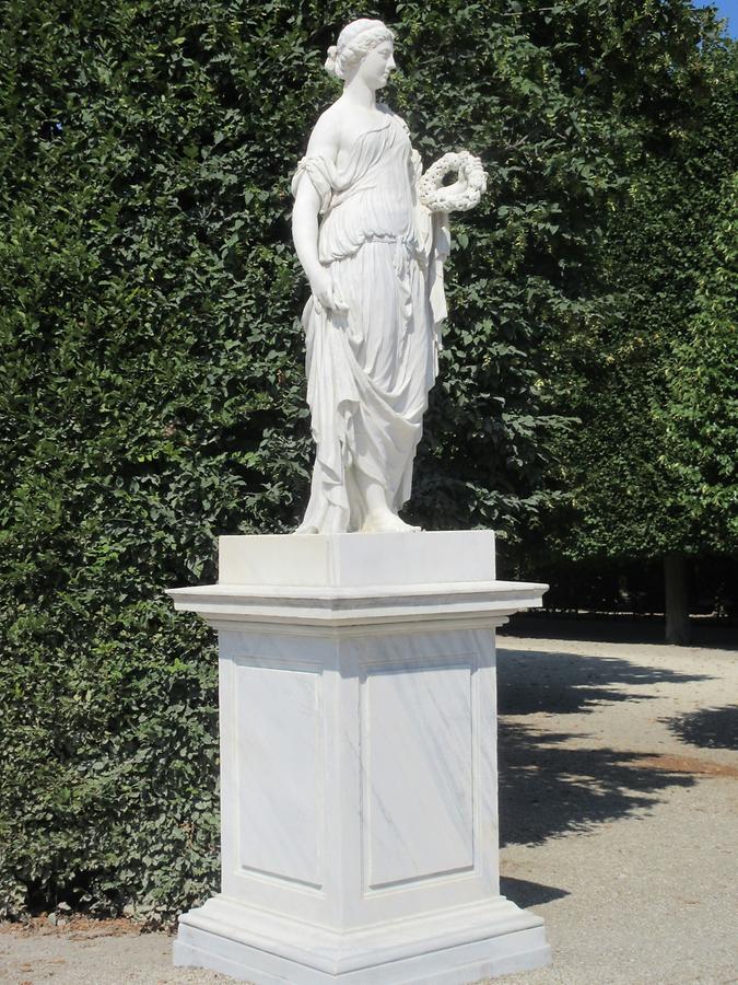 'Flora' Statue von W. Beyer