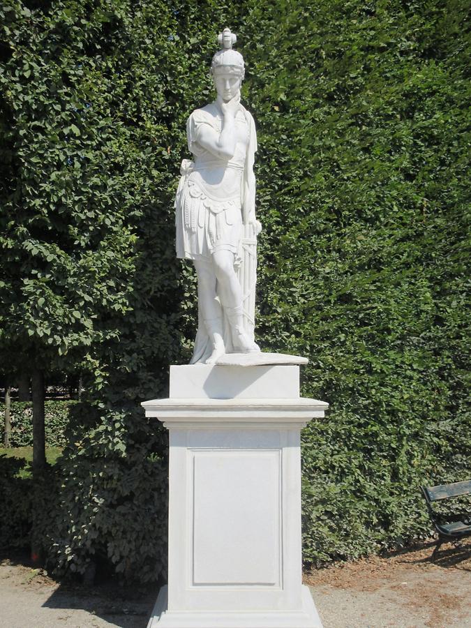 'Fabius Cunctator' Statue von J. B. Hagenauer
