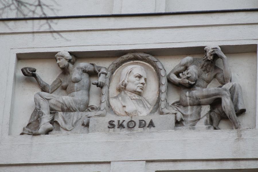 Josef Skoda-Gedenkrelief