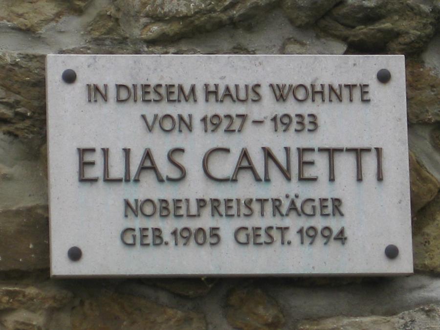 Elias Canetti Gedenktafel
