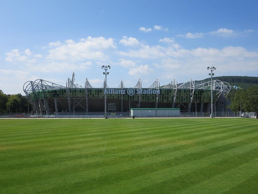 Blick auf das Allianz-Stadion