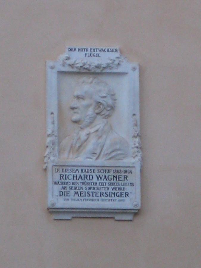 Richard Wagner Gedenktafel