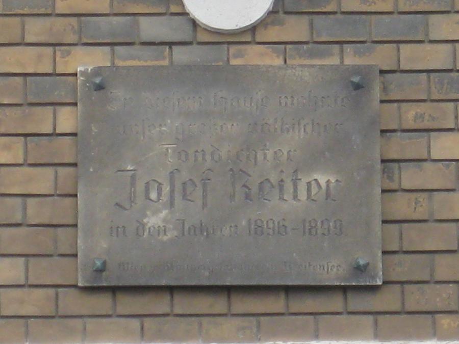 Josef Reiter Gedenktafel