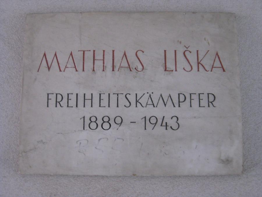 Matthias Liska Gedenktafel