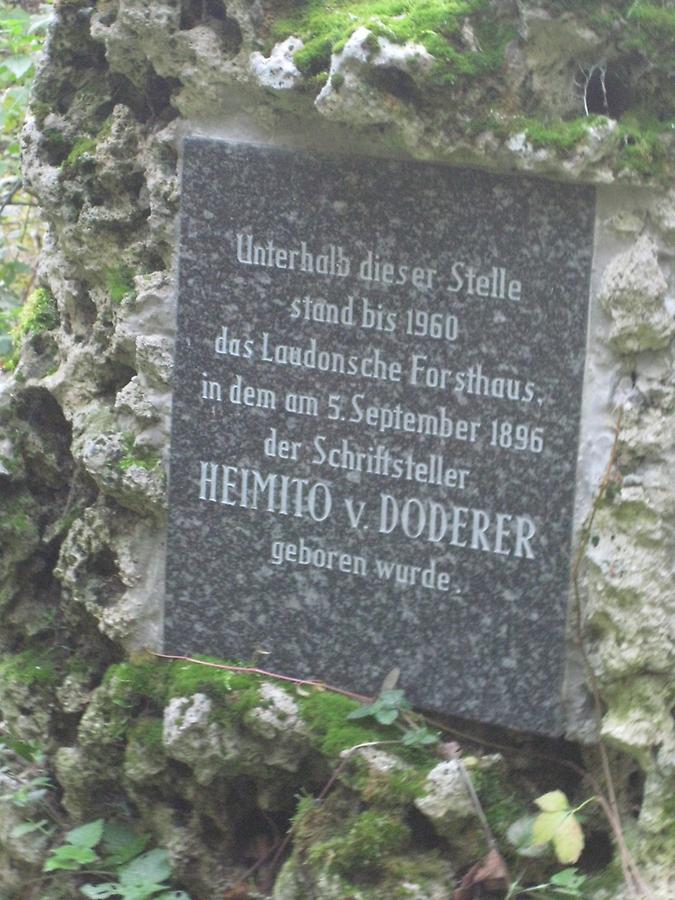 Heimito von Doderer Gedenkstein