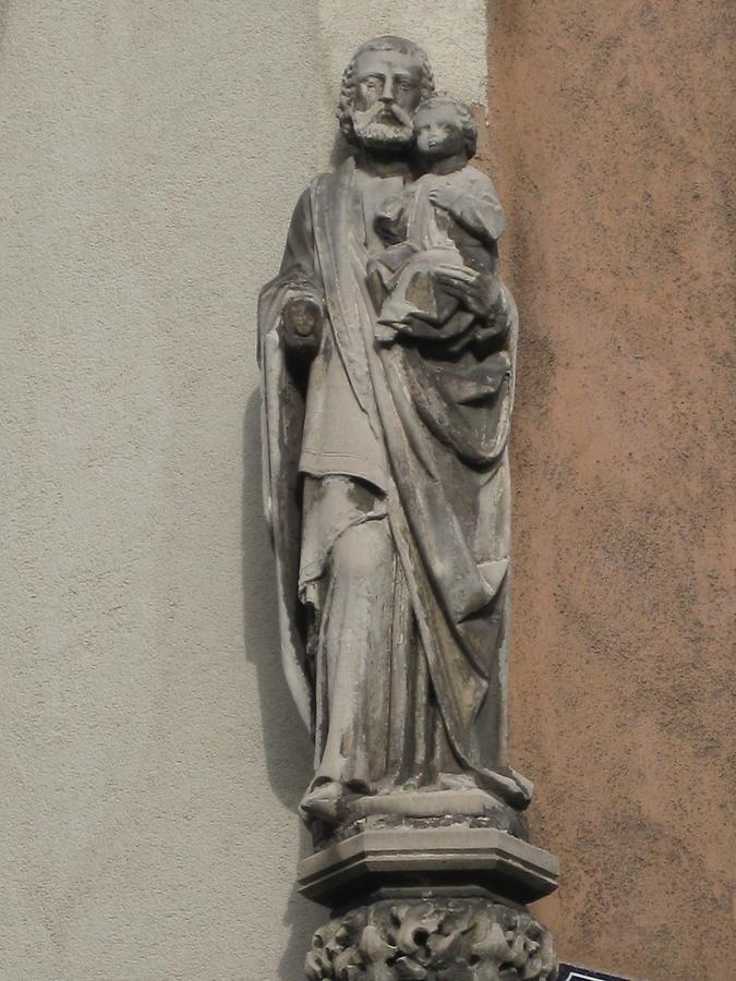 Hl. Josef mit Jesuskind-Statue