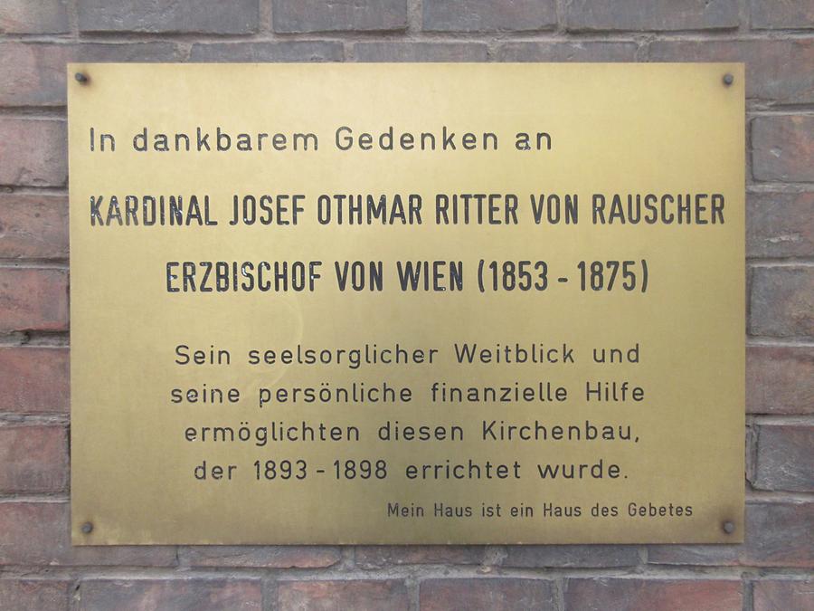 Kardinal Rauscher Gedenktafel