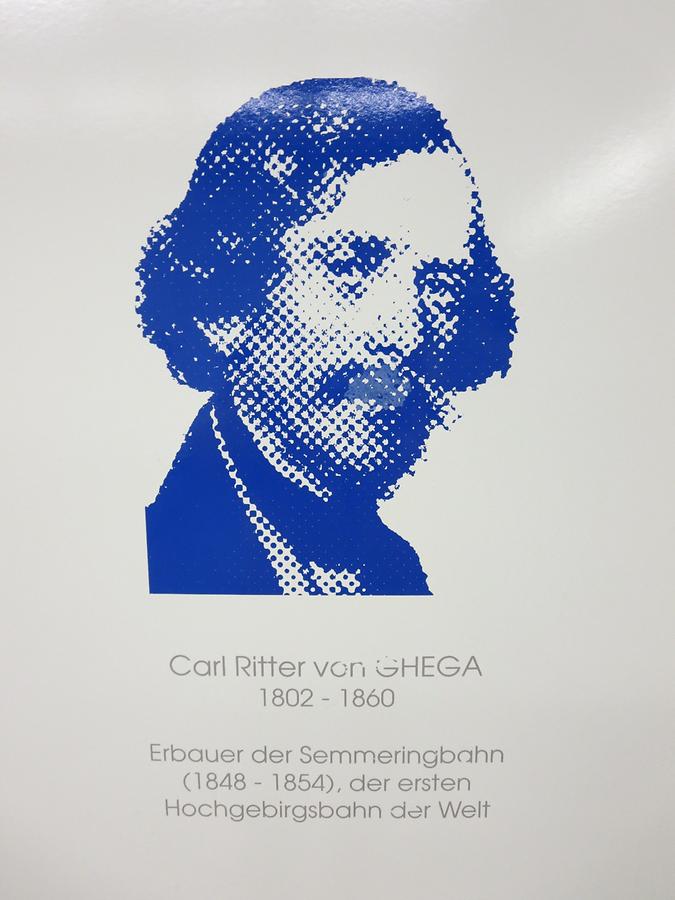 Carl Ritter von Ghega-Gedenkportrait