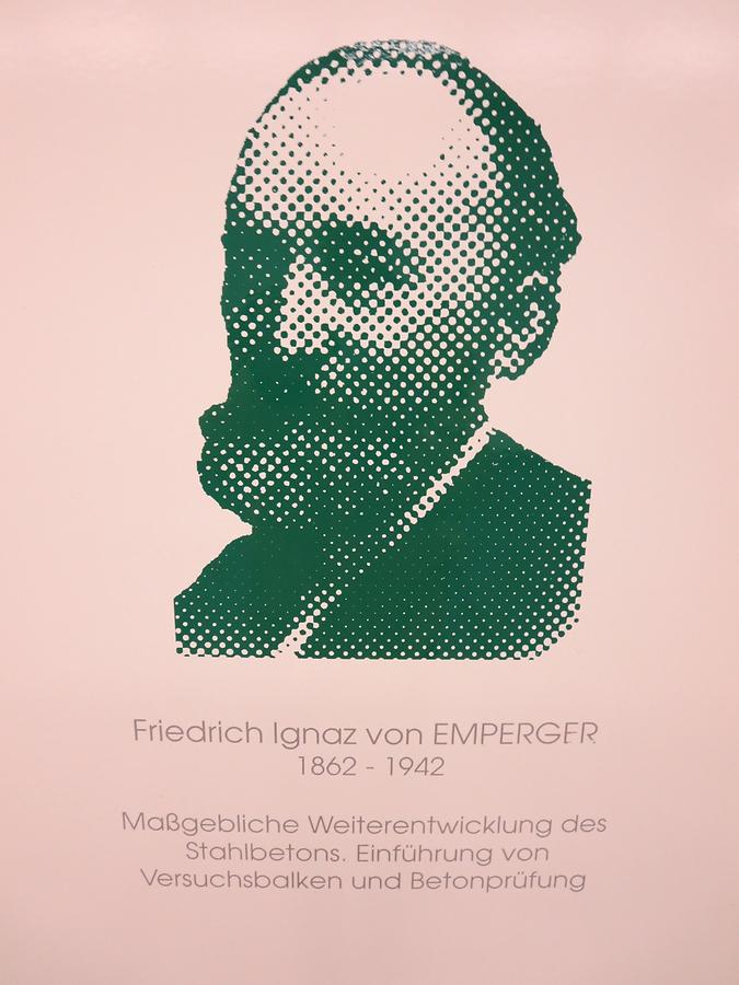 Friedrich Ignaz von Emperger-Gedenkprotrait