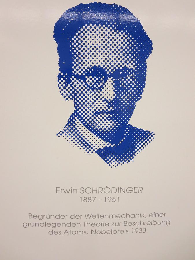 Erwin Schrödinger-Gedenkportrait