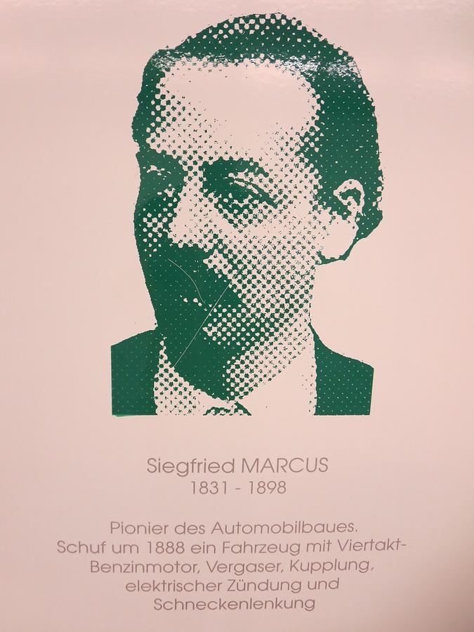 Siegfried Marcus-Gedenkportrait