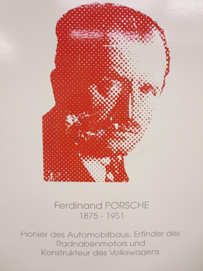 Ferdinand Porsche-Gedenkportrait